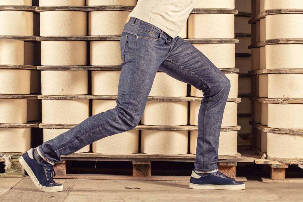 Le premier jeans made in France en lin. Interview de Davy DAO. Mademoiselle Coccinelle, blog mode éco responsable