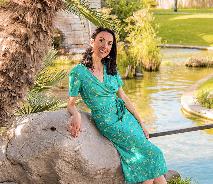 Vêtements eco-responsables de la marque française de mode éthique Bleu Tango, présentés par la blogueuse Mademoiselle Coccinelle. Créations inspirées de l’Île de la Réunion.