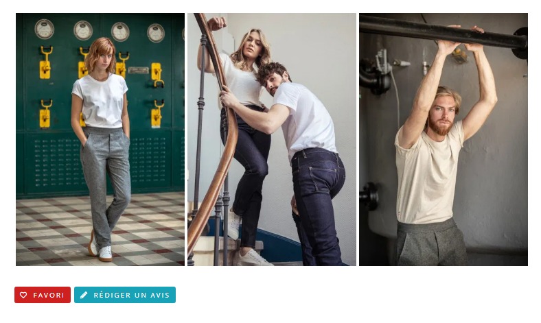 DAO dans L'Annuaire de la Mode Ethique, marque de jeans made in France et vêtements eco-responsables