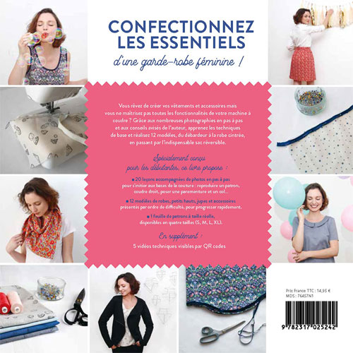 Apprendre à coudre ses vêtements et accessoires